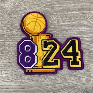 Kobe iron on patch